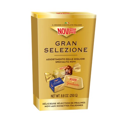 NOVI GRAN SELEZIONE MIX Włoskie Czekoladki Praliny 250g NOVI GRAN SELEZIONE MIX Włoskie Czekoladki Praliny 250g