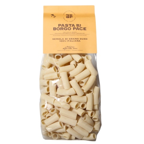 MAKARON RURKI RIGATONI 9/11 Rzemieślniczy 100% Włoski Semolina Durum 500g MAKARON RURKI RIGATONI 9/11 Rzemieślniczy 100% Włoski Semolina Durum 500g