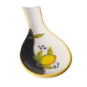 PODSTAWKA POD ŁYŻKĘ Ceramiczna Granatowa Cytryna 25cm