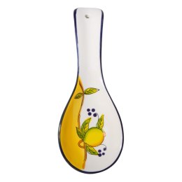 PODSTAWKA POD ŁYŻKĘ Ceramiczna Żółta Cytryna 25cm