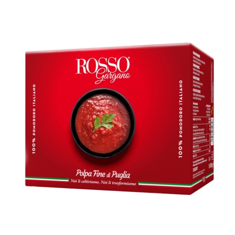 ROSSO GARGANO Pomidory Pulpa 1x10kg Karton ROSSO GARGANO Pomidory Pulpa 1x10kg Karton