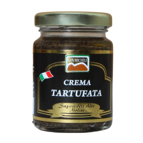 SAN MICHELE CREMA TARTUFATA Krem Pieczarkowy z Truflami 90g SAN MICHELE CREMA TARTUFATA Krem Pieczarkowy z Truflami 90g