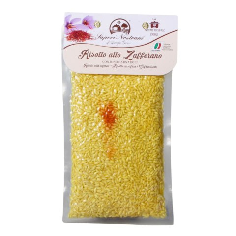 SAPORI NOSTRANI RISOTTO SZAFRANOWE Ryż 300g Włochy SAPORI NOSTRANI RISOTTO SZAFRANOWE Ryż 300g Włochy