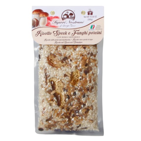 SAPORI NOSTRANI RISOTTO Z BOROWIKAMI I WIEPRZOWINĄ 300g Włochy SAPORI NOSTRANI RISOTTO Z BOROWIKAMI I WIEPRZOWINĄ 300g Włochy