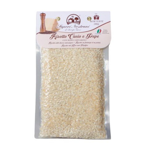 SAPORI NOSTRANI RISOTTO Z SEREM I PIEPRZEM Ryż 300g Włochy SAPORI NOSTRANI RISOTTO Z SEREM I PIEPRZEM Ryż 300g Włochy