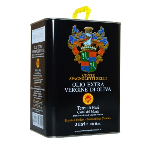 SPAGNOLETTI Oliwa z Oliwek Extra Vergine Włochy Puszka 3L SPAGNOLETTI Oliwa z Oliwek Extra Vergine Włochy Puszka 3L
