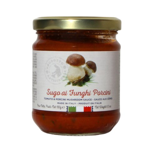 SPECIALE ITALIA Sugo ai Funghi Porcini Sos z Borowików 180g Włochy SPECIALE ITALIA Sugo ai Funghi Porcini Sos z Borowików 180g Włochy