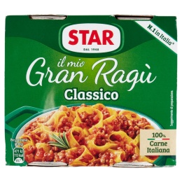 STAR GRAN RAGU Sos do Makaronu CLASSICO 2x180g
