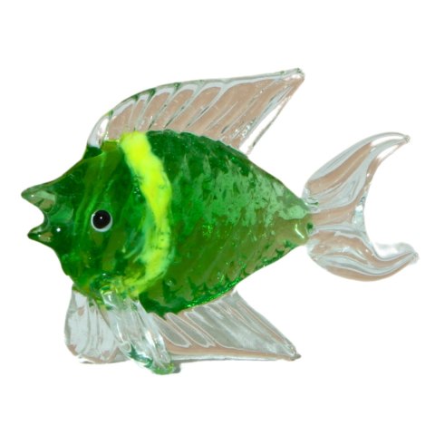 SZKLANA DEKORACJA Ryba Zielona 10cm SZKLANA DEKORACJA Ryba Zielona 10cm