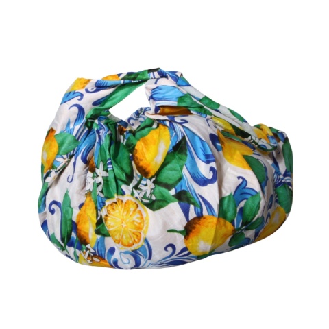 TORBA Bawełniana Zakupy Plaża CYTRYNA Włochy 65x40cm TORBA Bawełniana Zakupy Plaża CYTRYNA Włochy 65x40cm