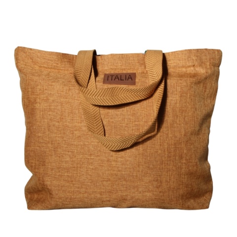 TORBA TOREBKA DAMSKA SHOPPER Duża Żółta 57x41cm ITALIA TORBA TOREBKA DAMSKA SHOPPER Duża Żółta 57x41cm ITALIA