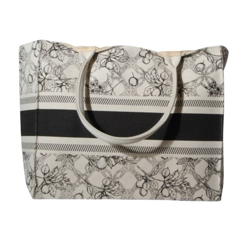 TORBA TOREBKA DAMSKA SHOPPER w Cytrynki Plażowa Natural Duża 41x35cm TORBA TOREBKA DAMSKA SHOPPER w Cytrynki Plażowa Natural Duża 41x35cm
