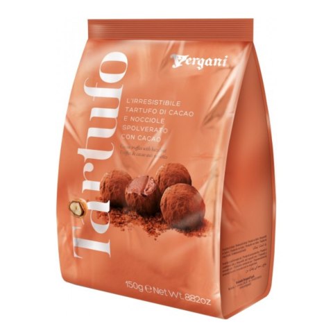 VERGANI TARTUFO TRUFLE Czekoladowe z Orzechami i Kakao 150g VERGANI TARTUFO TRUFLE Czekoladowe z Orzechami i Kakao 150g