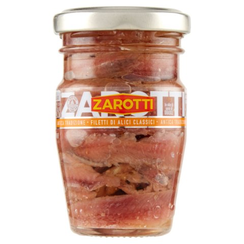 ZAROTTI FILETY ANCHOIS Włoskie Sardele 80g ZAROTTI FILETY ANCHOIS Włoskie Sardele 80g