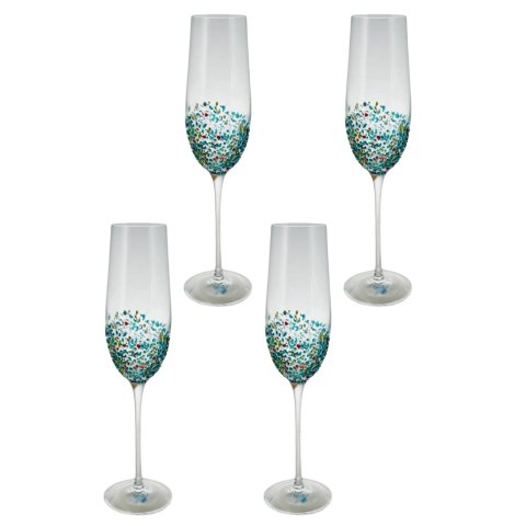 Zestaw ARCA SPOTS KIELISZEK DO SZAMPANA PROSECCO 230ml x4 szt. Zestaw ARCA SPOTS KIELISZEK DO SZAMPANA PROSECCO 230ml x4 szt.