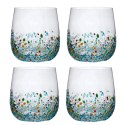 Zestaw ARCA SPOTS SZKLANKA Do Drinków Napojów Wody 430ml x4 szt
