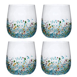 Zestaw ARCA SPOTS SZKLANKA Do Drinków Napojów Wody 430ml x4 szt