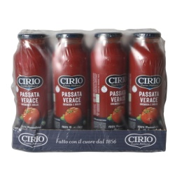 Zestaw CIRIO PASSATA POMIDOROWA Włoski Sos 780g x12 szt
